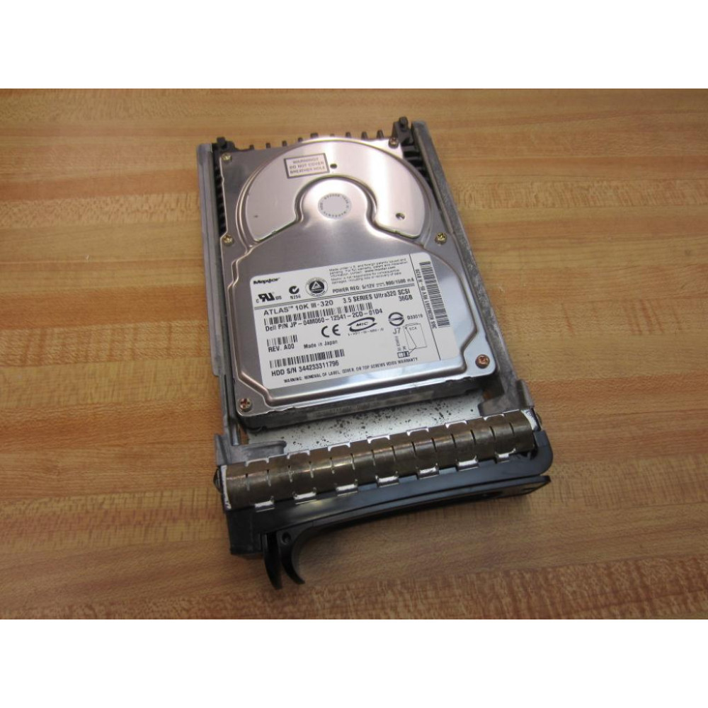 Maxtor KU36J461 ATLAS 10K III-320 Hard Drive JP-04M060-12541-2CD-01D4 - Used
