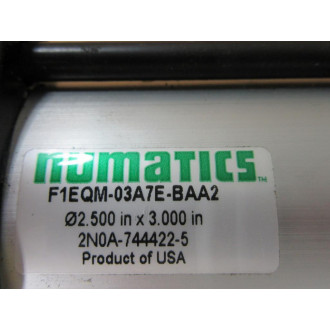 Numatics F1EQM-03A7E-BAA2 Cylinder F1EQM03A7EBAA2 - New No Box