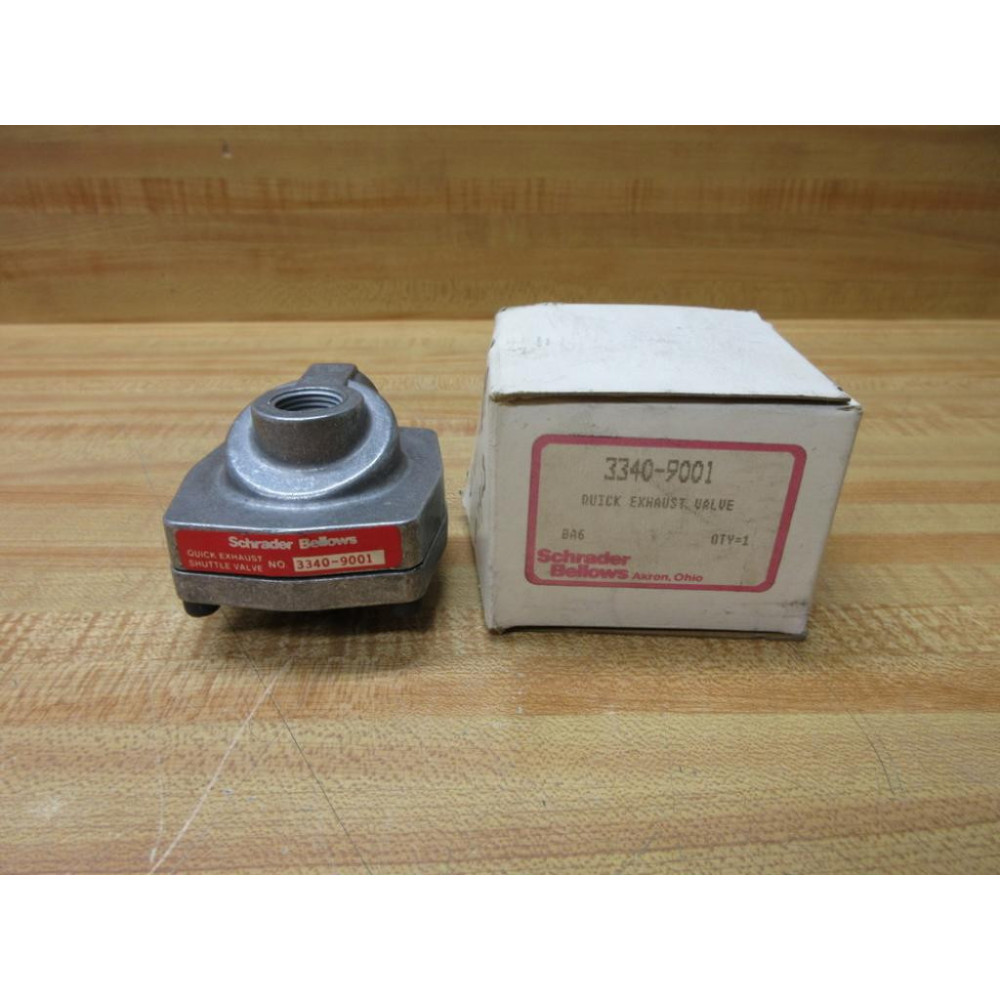 Schrader Bellows 3340-9001 Parker Quick Exhaust 33409001