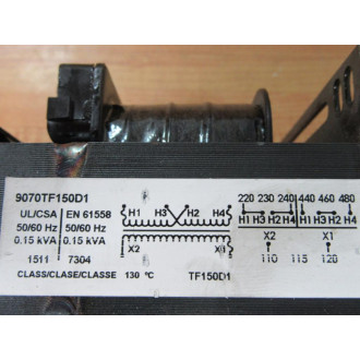 Square D 9070TF150D1 Transformer - New No Box