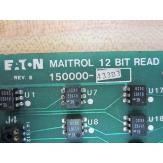 Eaton 150000-433B3 Maitrol 12 Bit Read Bd 150000433B3 WRibbon Cable - Used