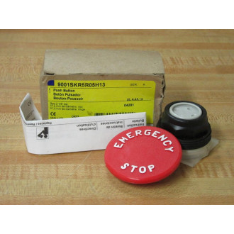 Square D 9001SKR5R05H13 Emergency Stop Push Button