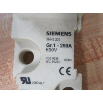 Siemens 3NH3 230 Fuse Base 3NH3230 - New No Box