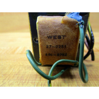 West 27-0251 Transformer 486-8752 - Used