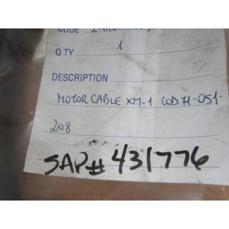 Salmoiraghi XM1 Motor Cable 71-051-208