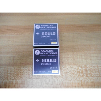 Gould 266002 Amplifier (Pack of 2) - New No Box