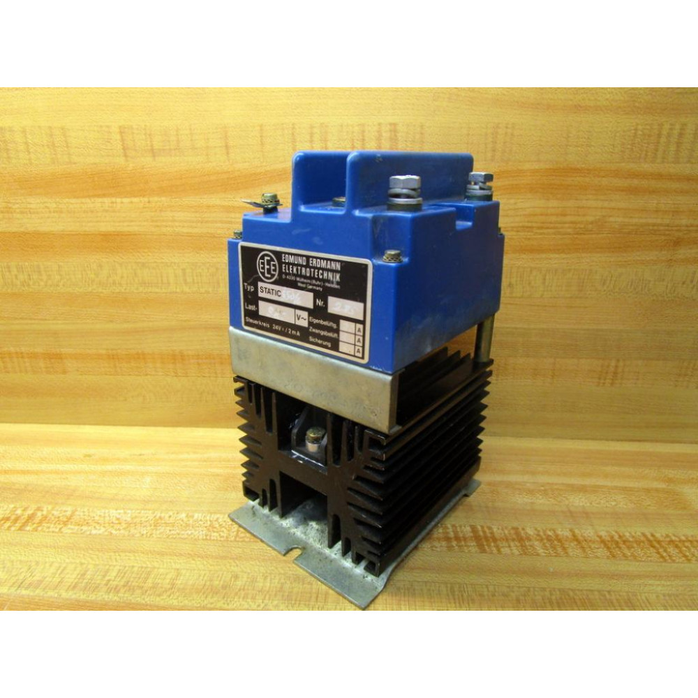 Edmund Erdmann STATIC 550G SCR Power Controller   27S Chipped Corner - Used