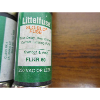 Littelfuse FLNR 60 Fuse Cross Ref 486K96 (Pack of 5) - New No Box