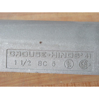 Crouse-Hinds BC 5 1-12" Conduit Outlet Body BC5 - New No Box