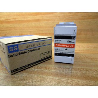 Fuji Electric SS201H-3Z-D3 Solid State Contactor SS201H3ZD3