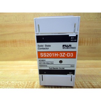 Fuji Electric SS201H-3Z-D3 Solid State Contactor SS201H3ZD3