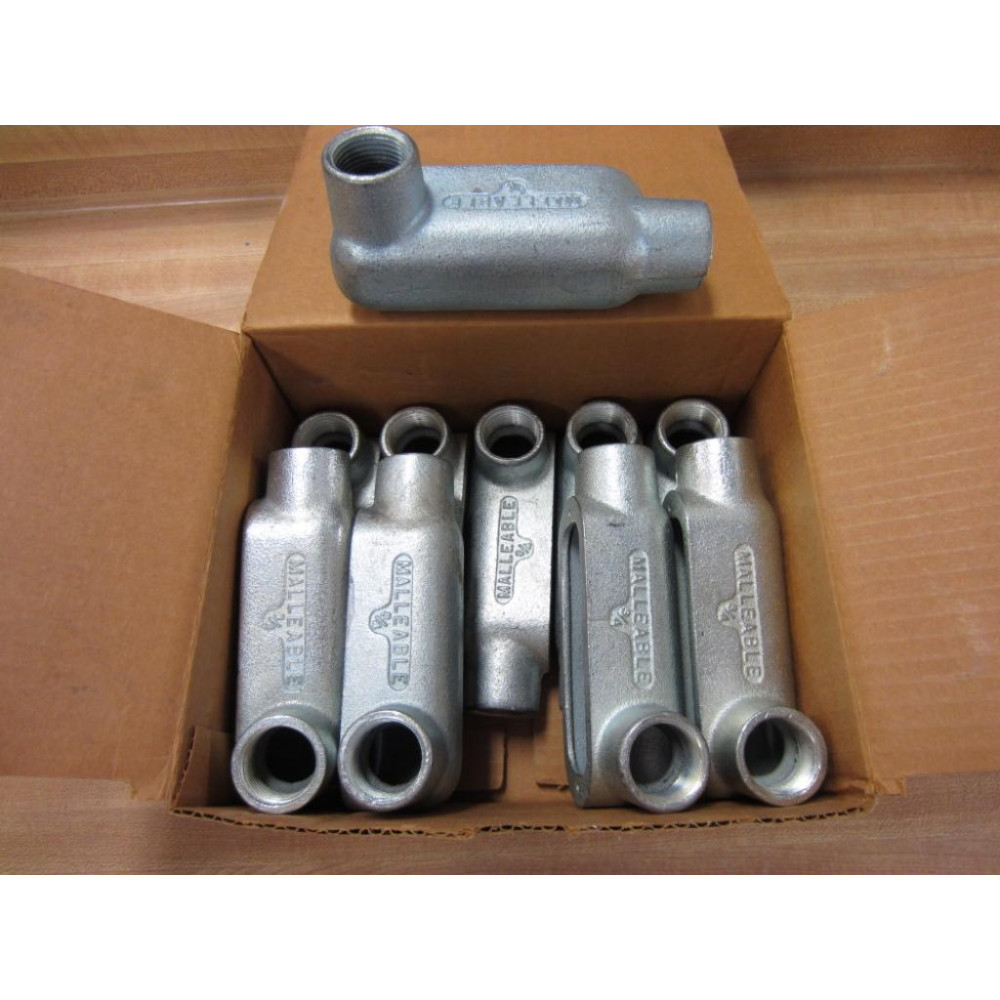 OZGedney LR-75 LR75 Conduit Bodie Type LR 34" (Pack of 10)