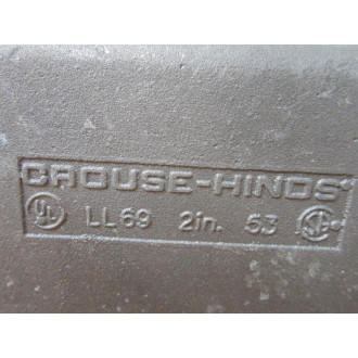 Crouse & Hinds LL69 2" Conduit Body - New No Box