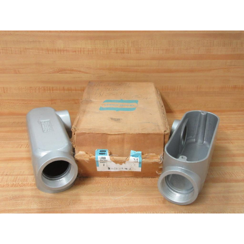 Crouse & Hinds LR69 2" Condulet Outlet Body (Pack of 2)