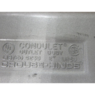 Crouse & Hinds LR69 2" Condulet Outlet Body (Pack of 2)