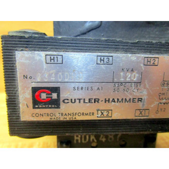 Cutler Hammer C340DNG Control Transformer Missing Leg Mount - Used