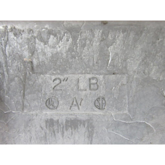 Generic 2" LB Conduit Body 2LB - New No Box