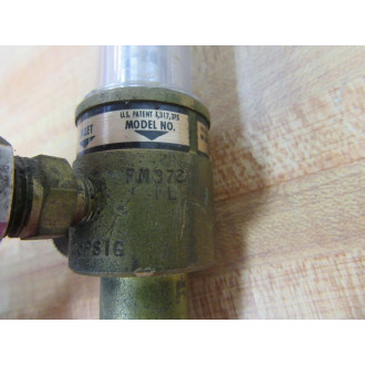 Victor FM372 3 Stage Flowmeter - Used
