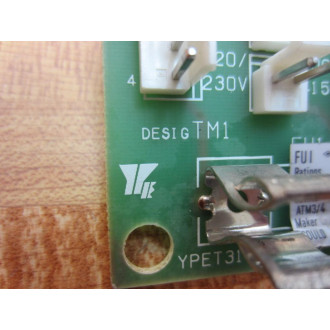 Yaskawa YPET31001-1-0 Interface Board YPET3100110 - Used