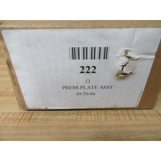222 Pressure Plate Assembly