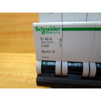 Schneider 24544 Square D Breaker 40A MG24544 Merlin Gerin - Used