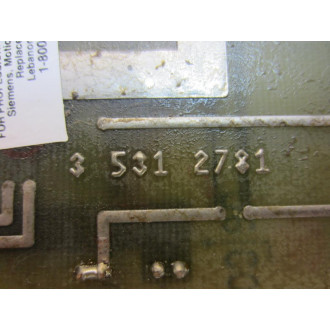 Milacron 3-531-2781 Circuit Board 35312781 - Used