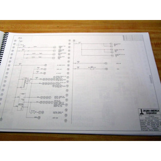 Okuma MX-45VAE OSP700M AD002 Elect. Dwg. Man. P-K601-017-E-R01 - Used