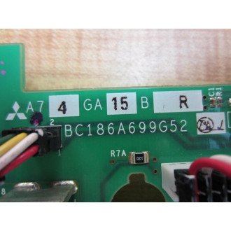Mitsubishi BC186A699G52 Driver Board A74GA15BR - Used