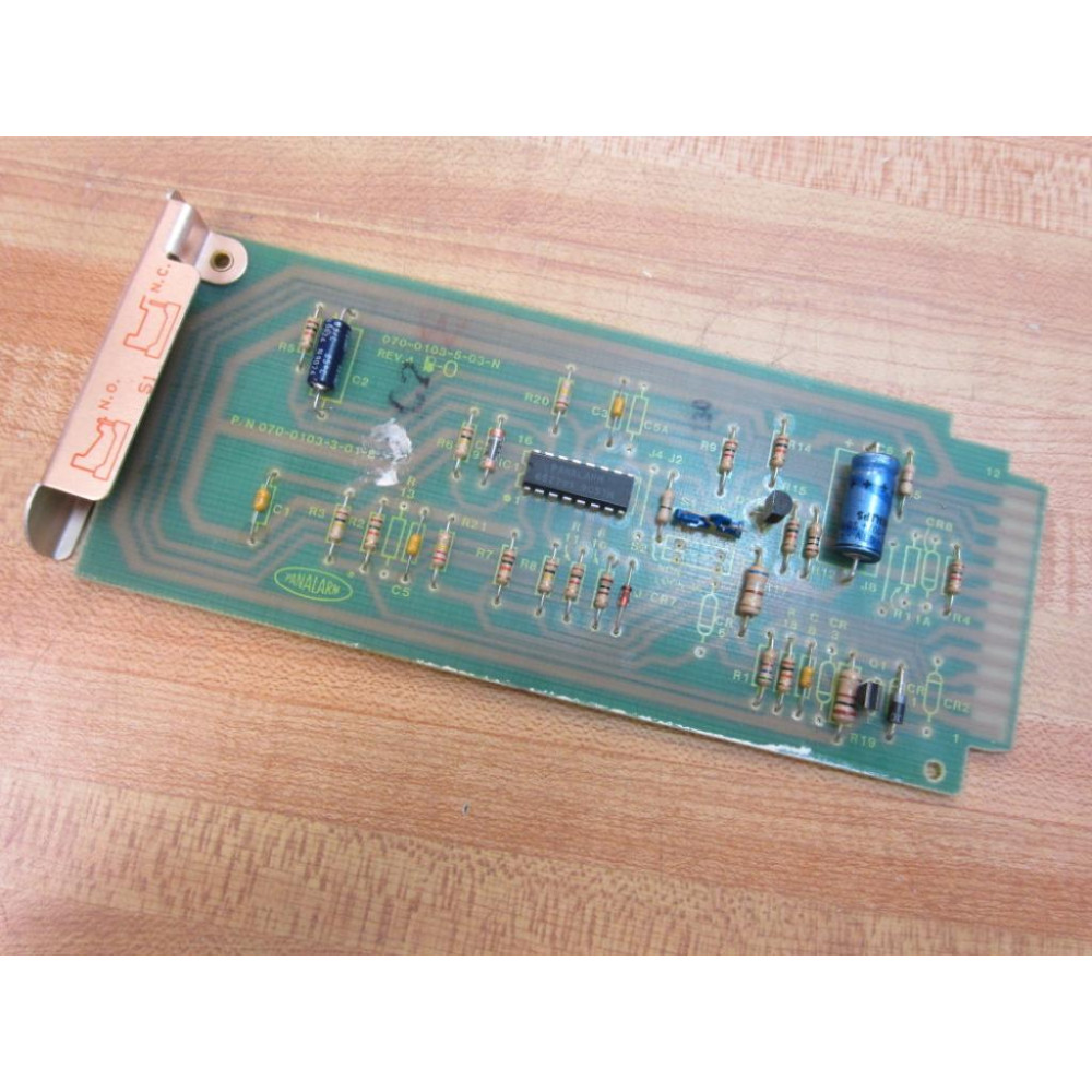 Panalarm 070-0106-3-01 Board Model 70TFS1N 070-0103-3-01-B - Used