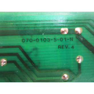 Panalarm 070-0106-3-01 Board Model 70TFS1N 070-0103-3-01-B - Used