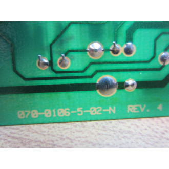 Panalarm 070-0106-3-01 Board Model 70TFS1N - Used
