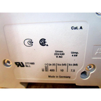 ABB S202-K15A Circuit Breaker S 202 K 15 A - Used