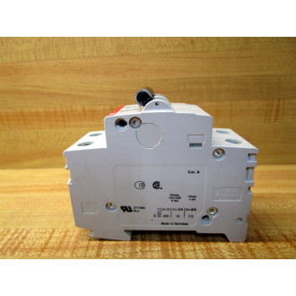 ABB S202-K15A Circuit Breaker S 202 K 15 A Cracked HSNG. On Bottom - Used