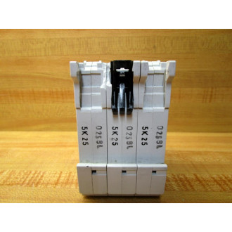ABB S203-K25 Circuit Breaker S 203 K 25 A Cracked HSNG. On Bottom - Used