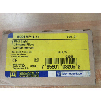 Square D 9001KP1L31 Blue Pilot Light