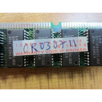 LGS GM71C4403CJ60 RAM Module - Used