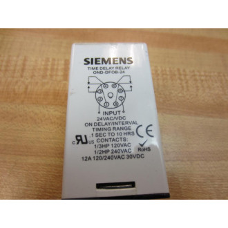 Siemens OND-DFOB-24 RelayTimer ONDDFOB24 - New No Box
