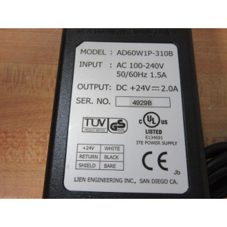 Microscan 97-100004-11 Power Supply AD60W1P-310B