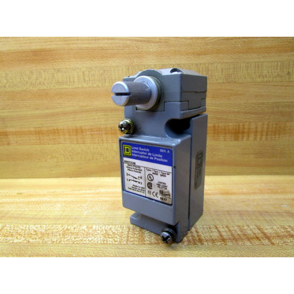 Square D 9007C54B Limit Switch Body WOper. Head - Used