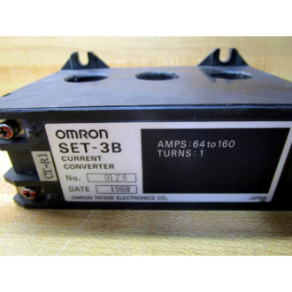 Omron SET-3B Current Converter SET3B - Used