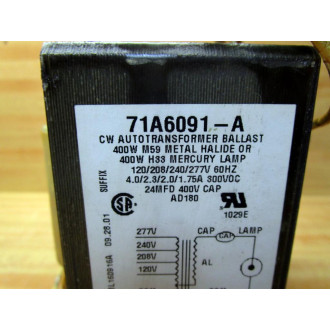 Advance 71A6091-A Transformer 71A6091A - Used