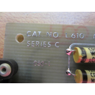 Allen Bradley 1720-L610 Timing Module J-K Flip Flops 1720L610