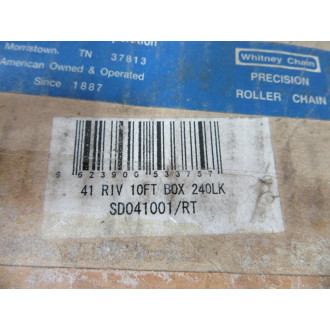 Whitney Chain SD041001RT Roller Chain SD041001RT