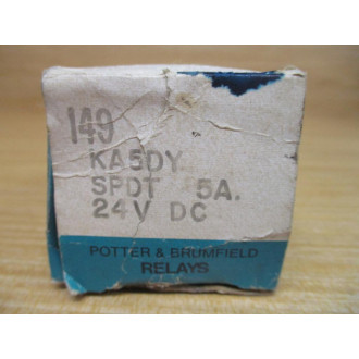 Potter & Brumfield KA5DY-24 SPDT Relay KA5DY