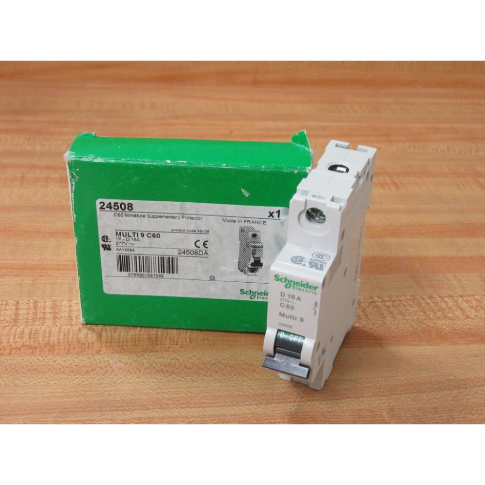Schneider 24508 Square D Breaker 16A MG24508 Merlin Gerin