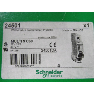 Schneider 24501 Square D Breaker 2A MG24501 Merlin Gerin