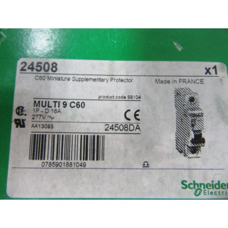 Schneider 24508 Square D Breaker 16A MG24508 Merlin Gerin
