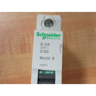 Schneider 24501 Square D Breaker 2A MG24501 Merlin Gerin