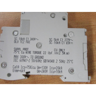 Schneider 24508 Square D Breaker 16A MG24508 Merlin Gerin