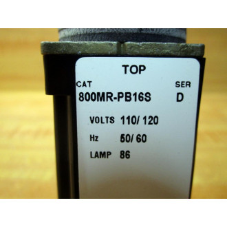 Allen Bradley 800MR-PB16BS Pushbutton Switch 800MRPB16BS